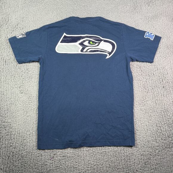 OVO NFL Seattle Seahawks Shirt Mens XS X-Small Blue Graphic Tee Short Sleeve - Picture 6 of 10